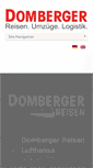 Mobile Screenshot of domberger.eu